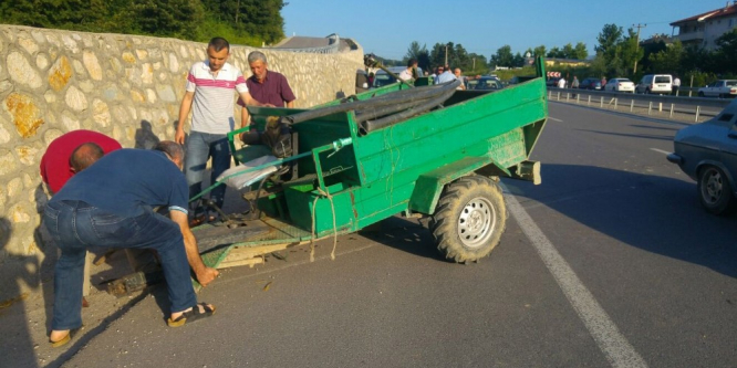 Sakarya’da patpat kazası: 6 yaralı