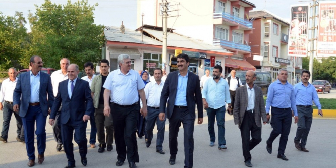 AK Parti İl Başkanı Öz’den Aşkale İlçe Başkanına hayırlı olsun ziyareti