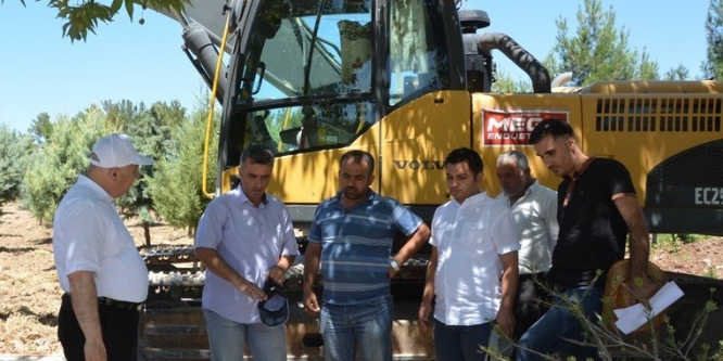 Adıyaman Üniversitesinde yol genişletme çalışması