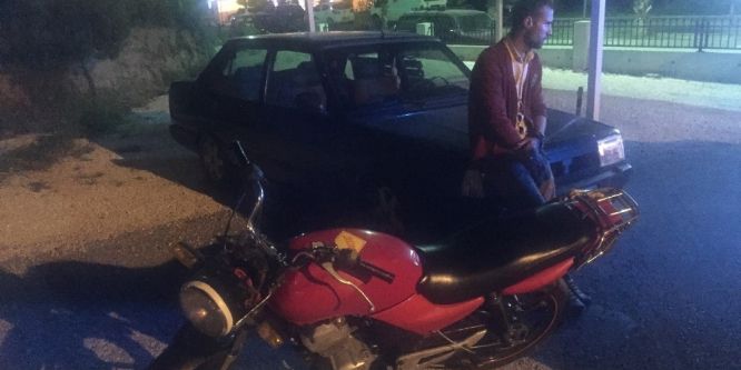 Kaza yapan motosiklet sürücüsünün arandığı ortaya çıktı