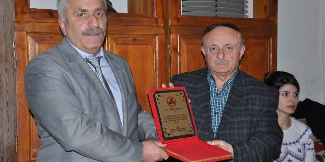 Tokat'ta40 yıllık memura veda yemeği