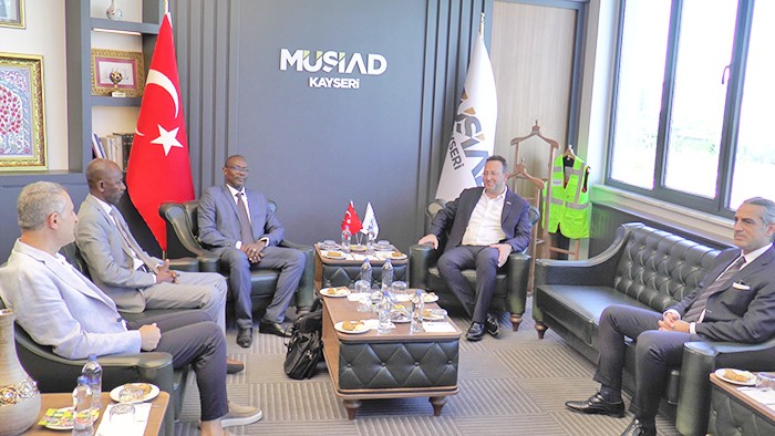 Çad'dan buraya acil olarak geldiler: Afrikalı heyetten MÜSİAD'a çok özel ziyaret