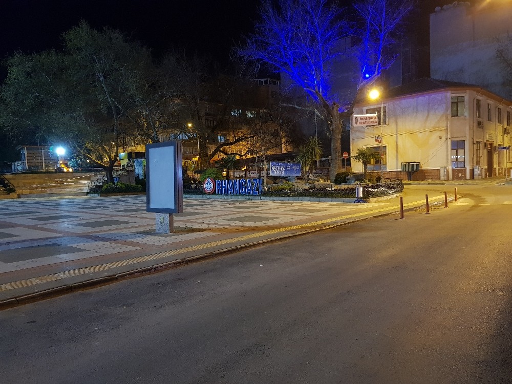 Cadde ve sokaklar boşaldı 