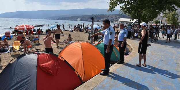 Çadır kamp yapacaklar dikkat! Teker teker topluyorlar