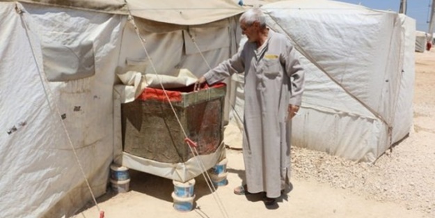 Çadırkentte icat etti, yok satıyor