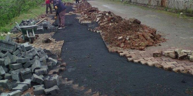 Yol onarım çalışmaları hız kazandı