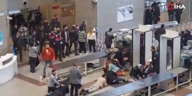 Çağlayan Adliyesi'nde silahlı saldırı! 3 polis yaralandı, 2 saldırgan da etkisiz halde