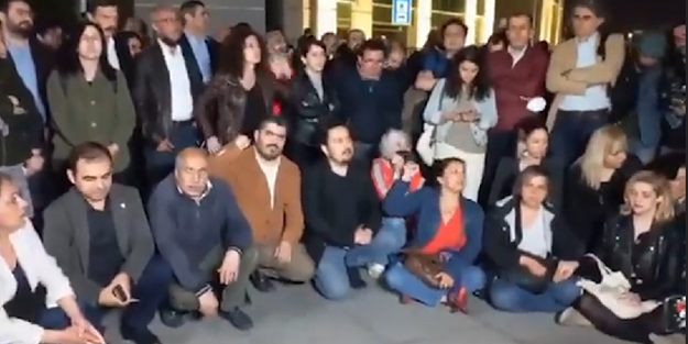 Çağlayan Adliyesi önünde Gezi provokasyonu!