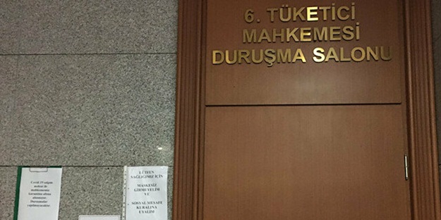 Çağlayan'daki mahkeme karantinaya alındı