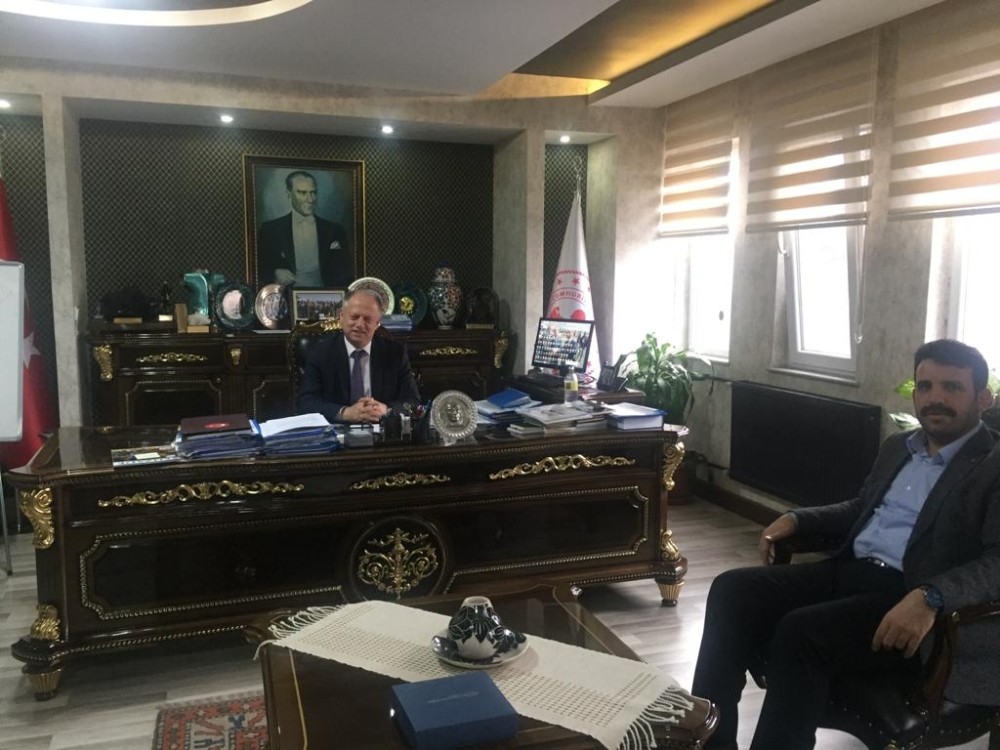 Çakır Kaymakam Çorumluoğlu ile gelişmeleri değerlendirdi 