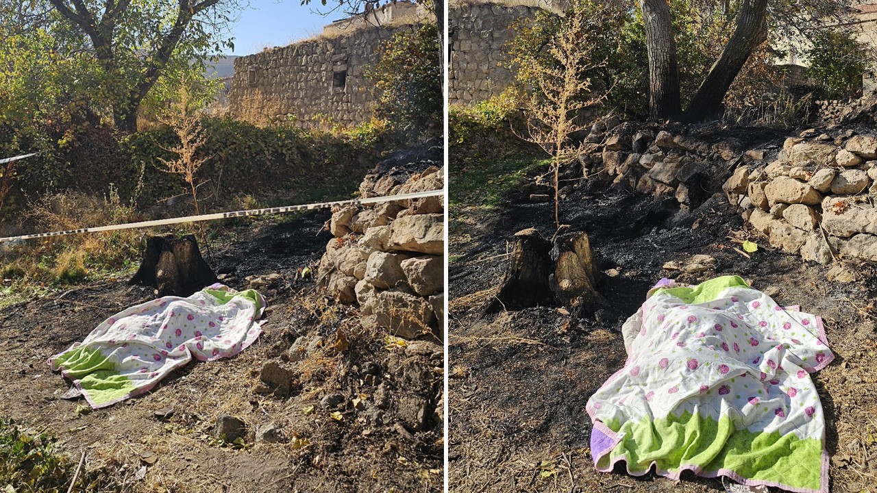 Çakmağı ölüme çaktı! Bahçedeki otları yaktı, kendisi de yanarak öldü