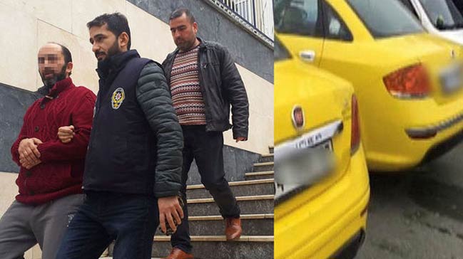 Çalarak sarıya boyadığı otomobillerle taksicilik yaparken yakalandı