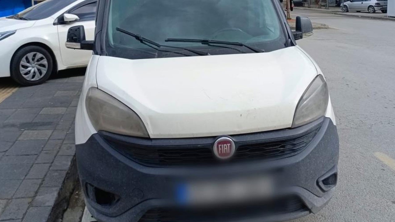 Çaldığı kamyonete yakıt alıp tur attı