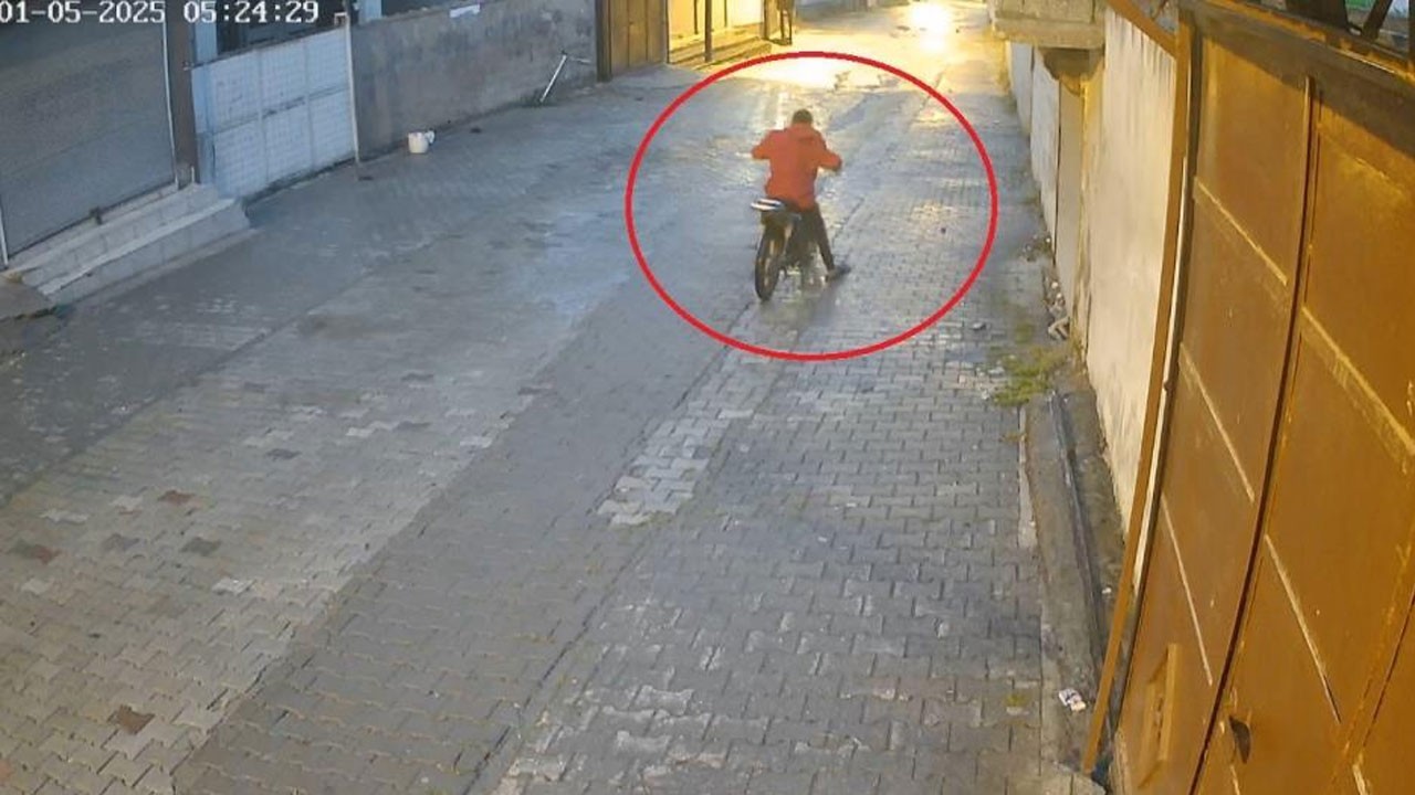 Çaldığı motosiklet arızalanınca bakın ne yaptı