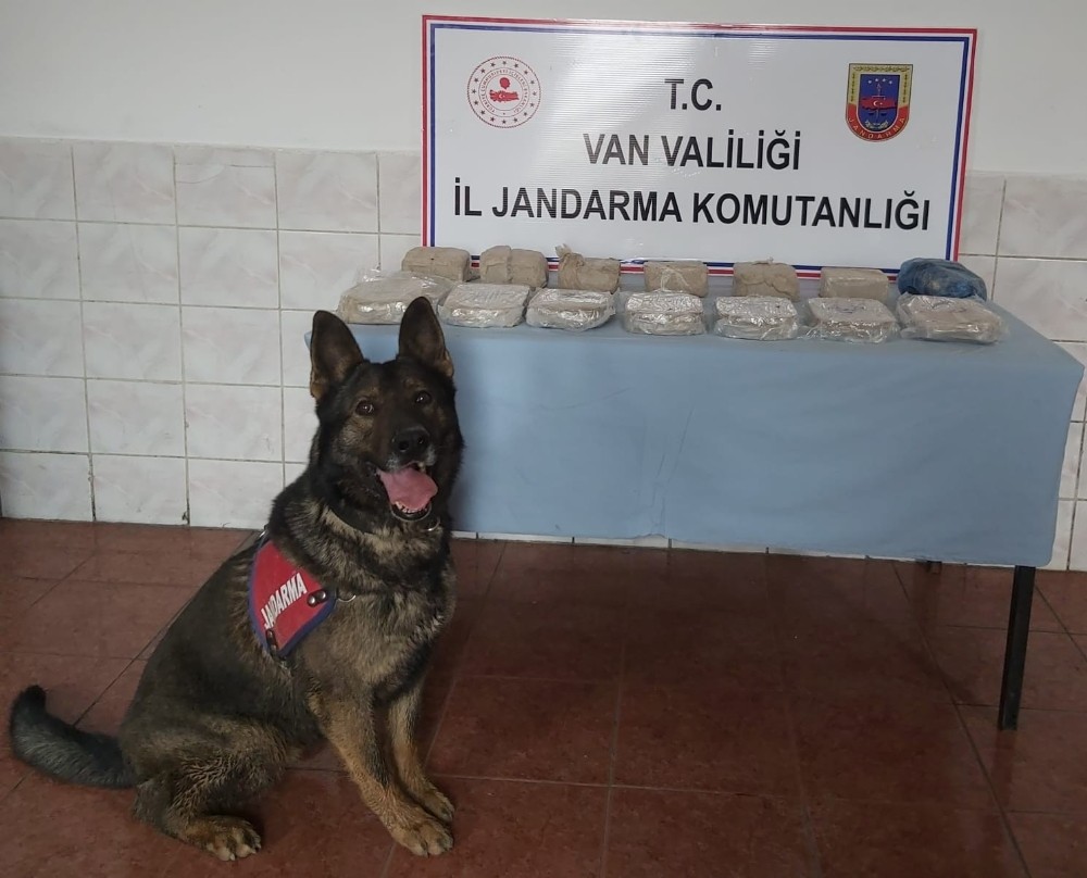 Çaldıran’da 15 kilo eroin ele geçirildi 