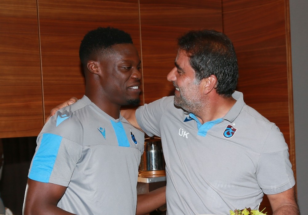 Calep Ekuban Trabzonspor kampına katıldı 