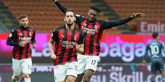 Çalhanoğlu attı Milan zafer kazandı