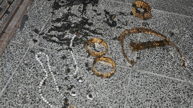 Çalınan altınlar bakın nereden çıktı