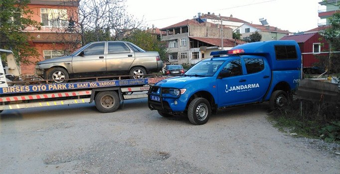 Çalıntı 10 araç Samsun’da yakalandı