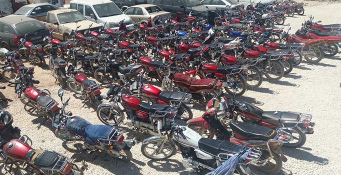 Çalıntı 166 motosiklet ele geçti: 64 kişi gözaltında