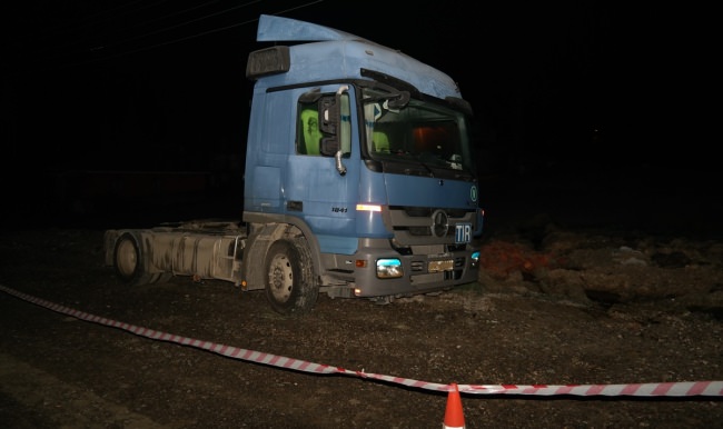 Çalıntı tır Domaniç'te bulundu
