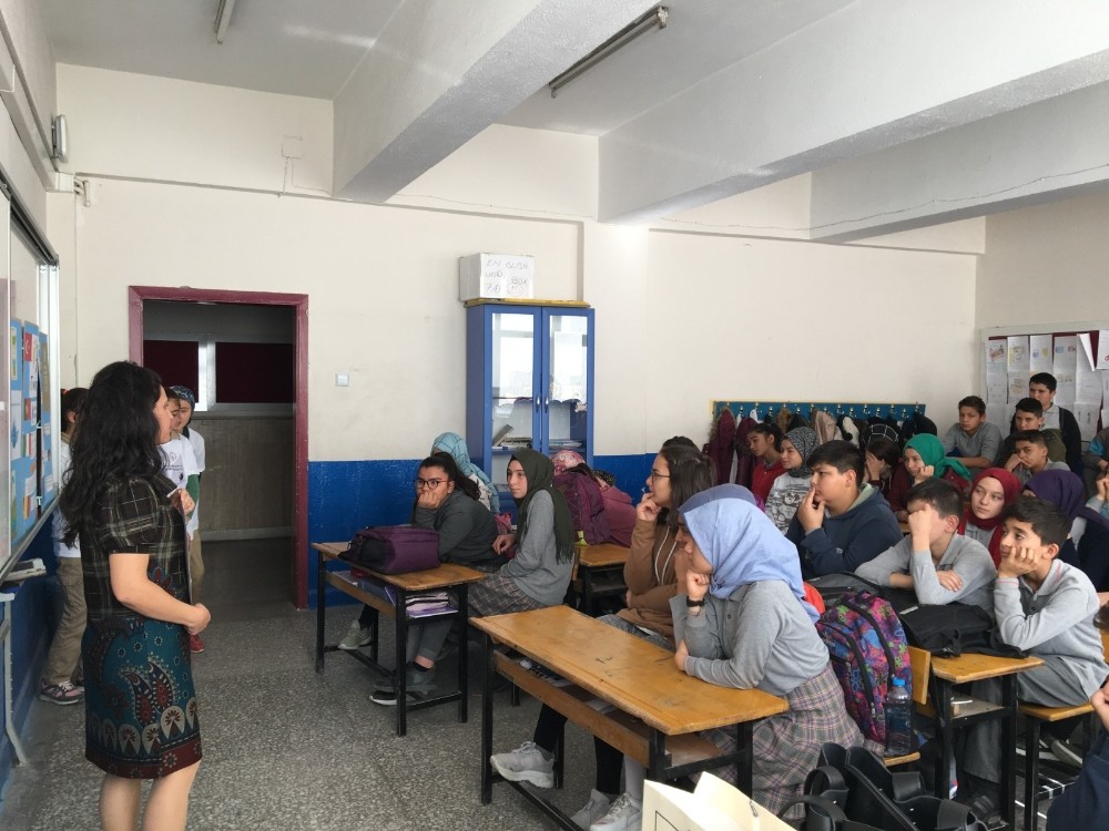 Çalışlar Ortaokulu öğrencileri “Su elçisi” oldular 