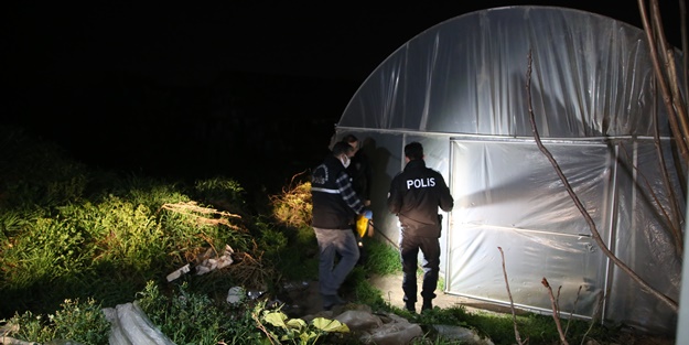 Çalıştığı serada ölü bulundu