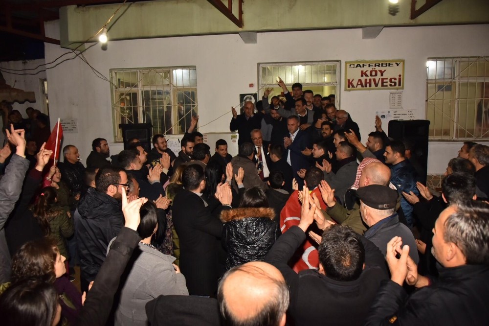 Çaltılı ve Caferbey’den Cumhur İttifakına tam destek 