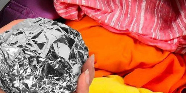 Çamaşır makinenizin içine alüminyum folyo atın sonuca inanamayacaksınız!