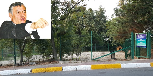 Cami arazisine köpek barınağı