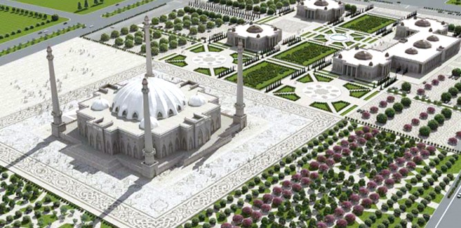 İnguşetya’ya Avrupa’nın en büyük camisi