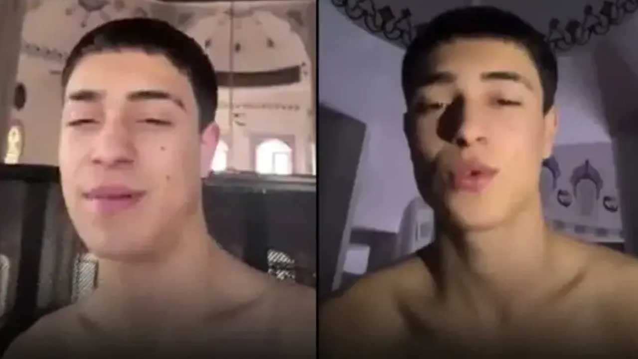 Camide çıplak video çekmişti! Bayramda dinimize saldıran densiz enselendi