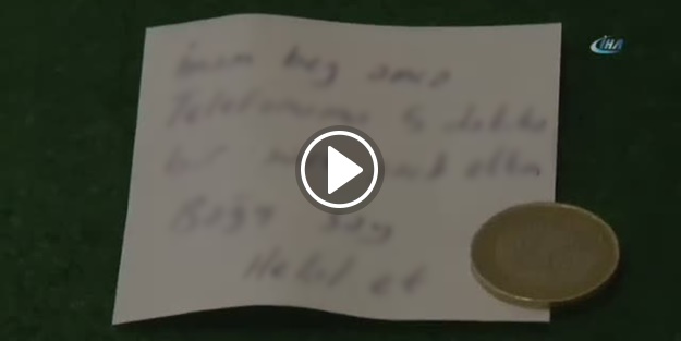 Camide duygulandıran olay!