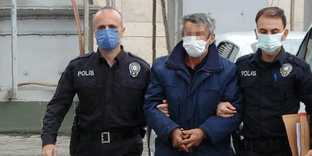 Camiden mutfak malzemesi çalan adam yakalandı