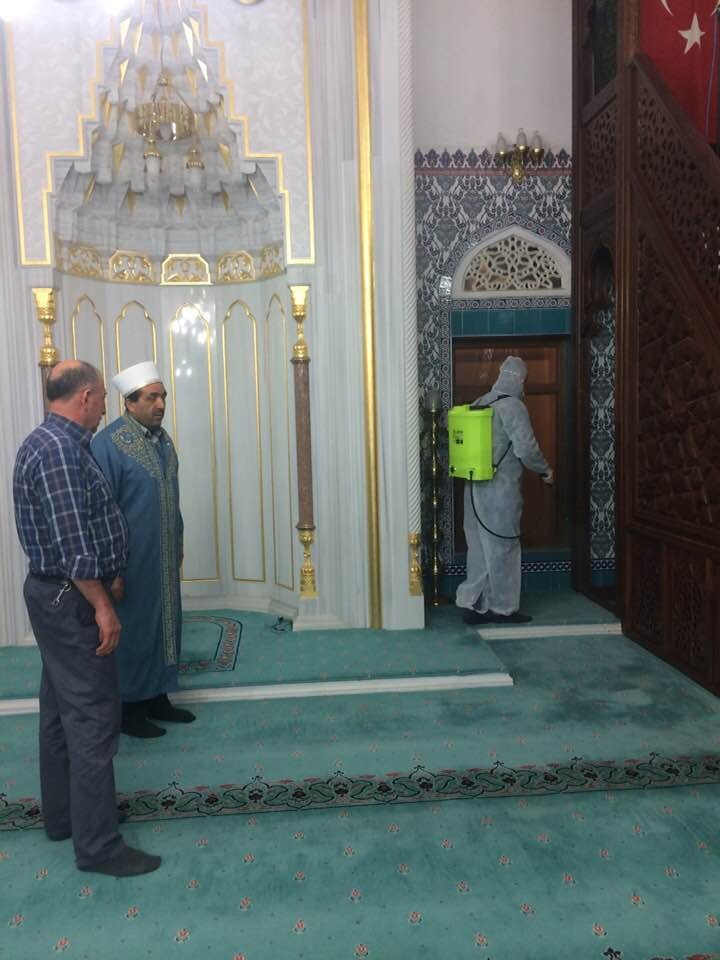 Camilerde dezenfekte 