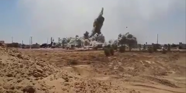 Caminin bombalanmasını sevinen İsrailli katiller