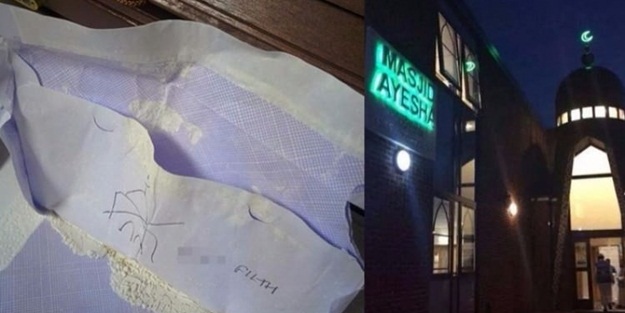 Camiye çirkin saldırı!