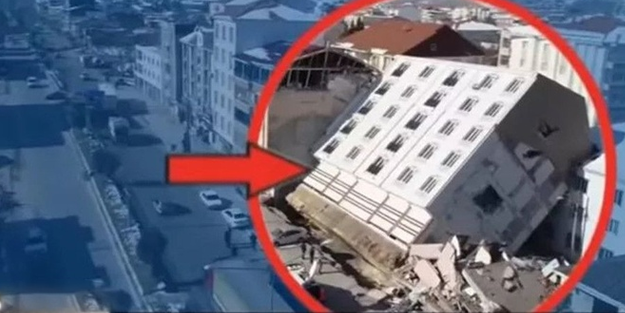 Camları dahi kırılmadan yan yatmıştı! O binayla ilgili gelişme