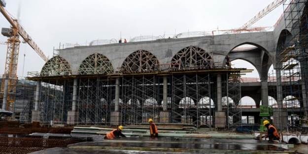 Çamlıca Camii'nde geri sayım başladı