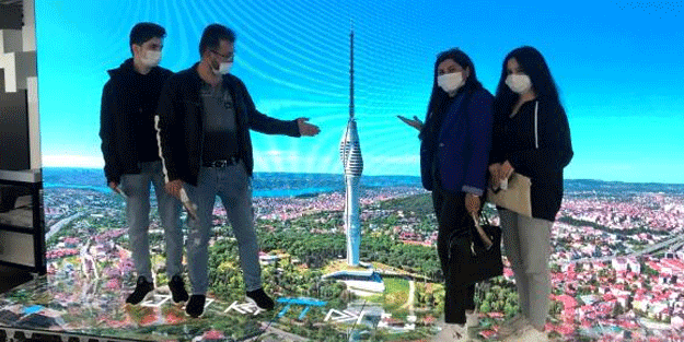 Çamlıca Kulesi kapılarını ziyaretçilerine açtı