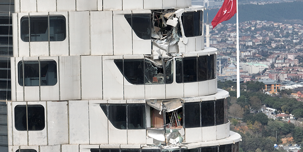 Çamlıca Kulesi'nde korkutan anlar