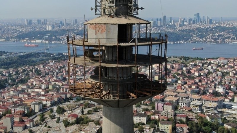 Çamlıca tepesindeki bu manzara tarihe karışıyor!