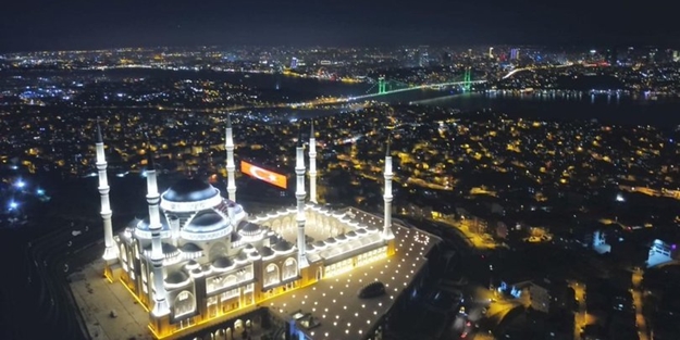 Çamlıca Camii bugün resmen açılacak