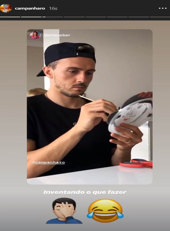 Campanharo karantina günlerini eğlenceli hale getirdi 