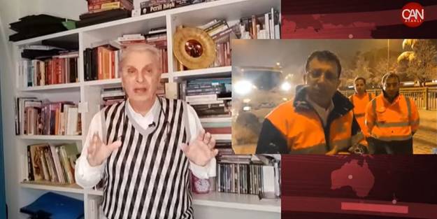 Can Ataklı bile isyan etti: Salak gibi restoranın önüne kar küreme aracı gönderiyorsun!