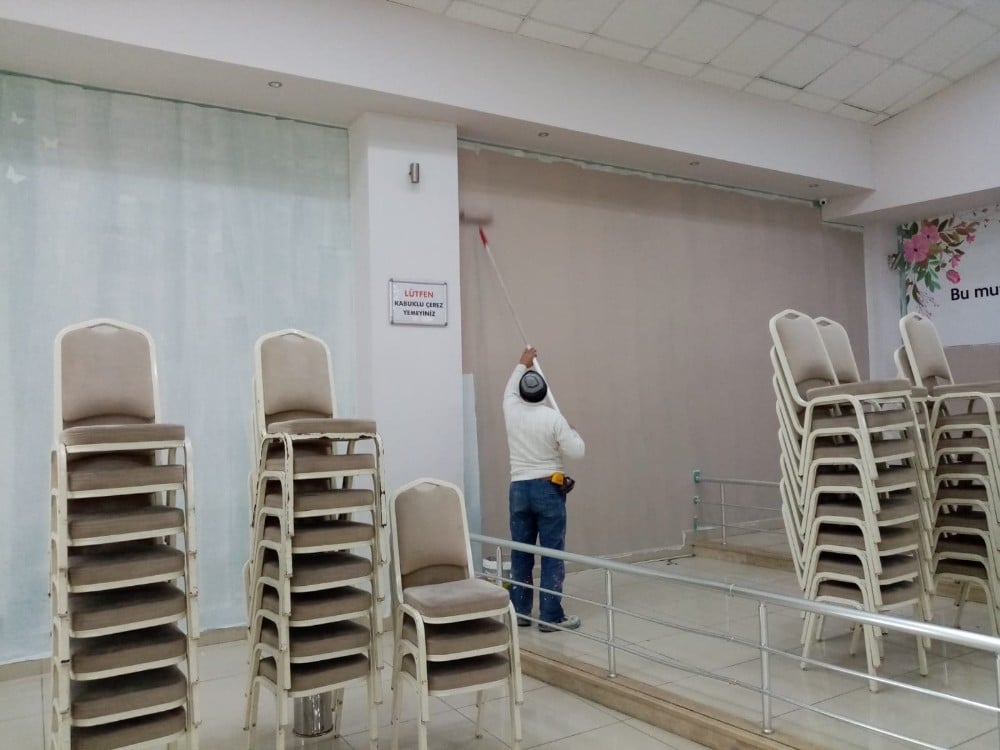 Çan Belediyesi düğün salonlarını yeni sezona hazırlıyor 