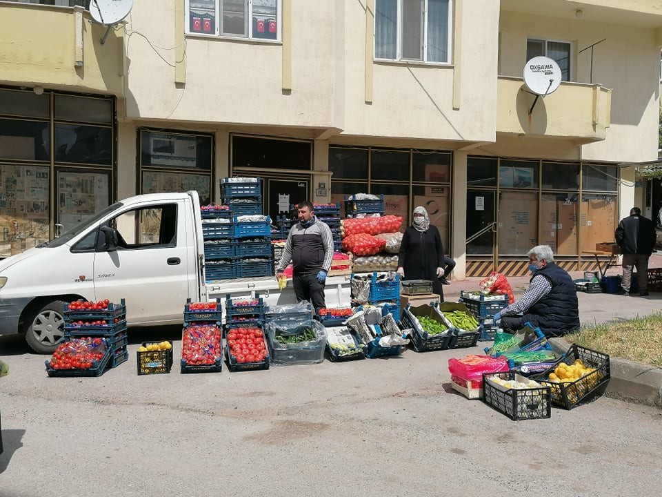 Çan Belediyesi’nden seyyar pazar uygulaması 