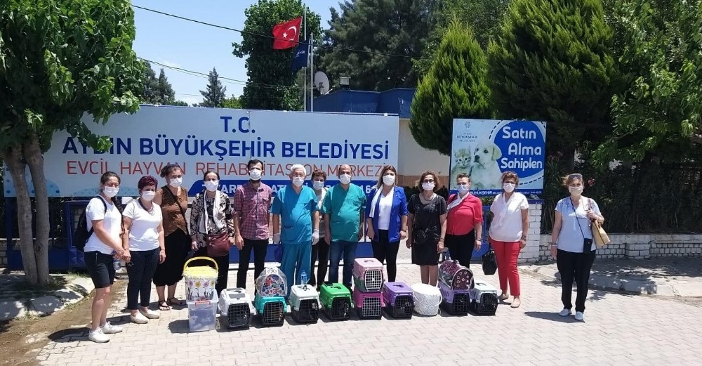 Can dostların bakımları Büyükşehir Belediyesi’nin barınağında yapıldı 