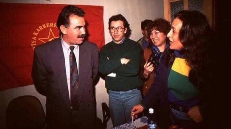 Can Dündar ve Öcalan'ın bir araya geldiği an