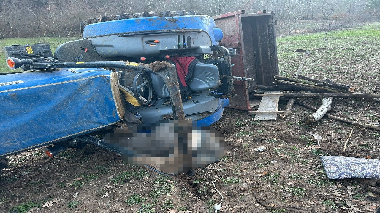 Can Pazarı! Traktörün altında can verdi